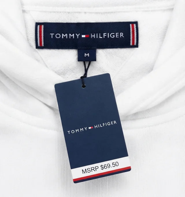 Sudadera Tommy Hilfiger Blanca con Capucha