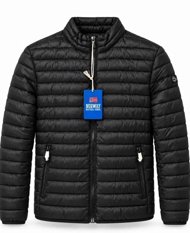 Chaqueta Norway Nautical School acolchada negra
