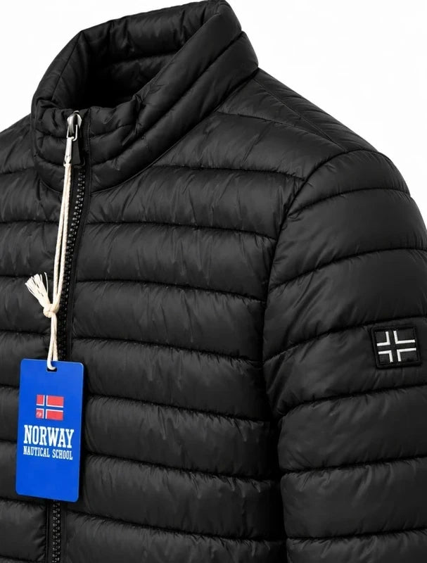 Chaqueta Norway Nautical School acolchada negra